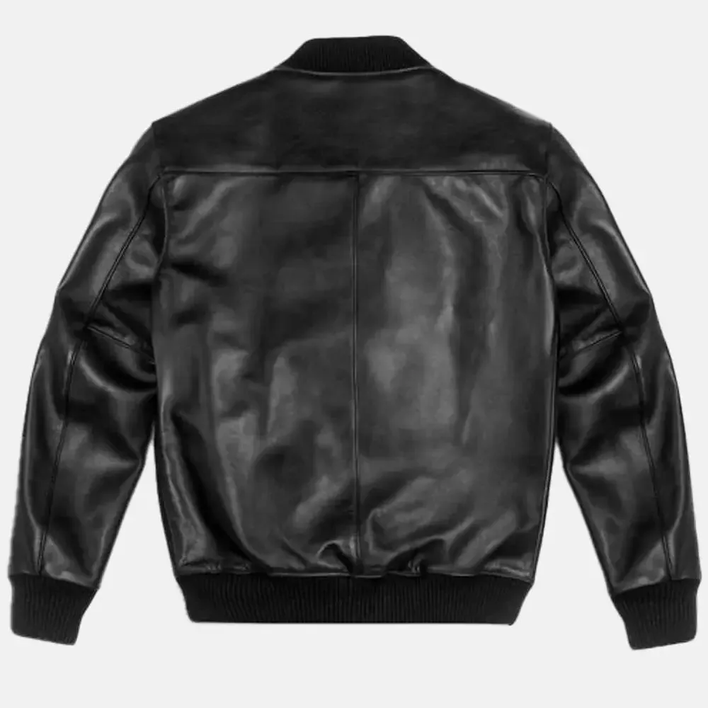 Valkyrie Vanguard  Leather Jacket | Leather Bomber Jacket