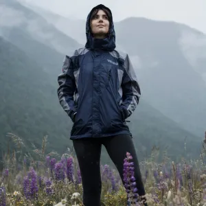 Ventura Waterproof Rain Jacket - Women Navy