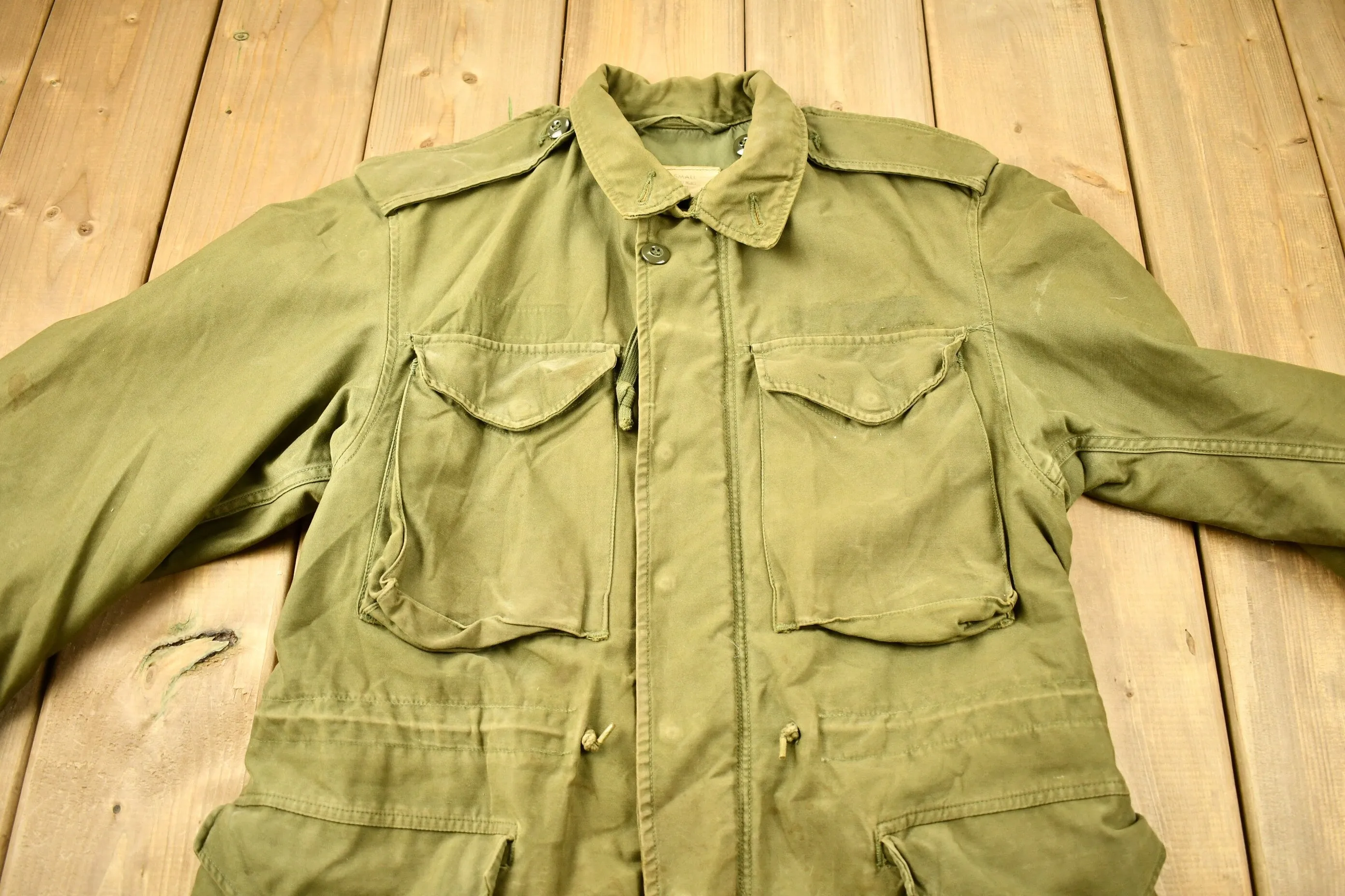 Vintage 1953 Authentic Military Field Jacket