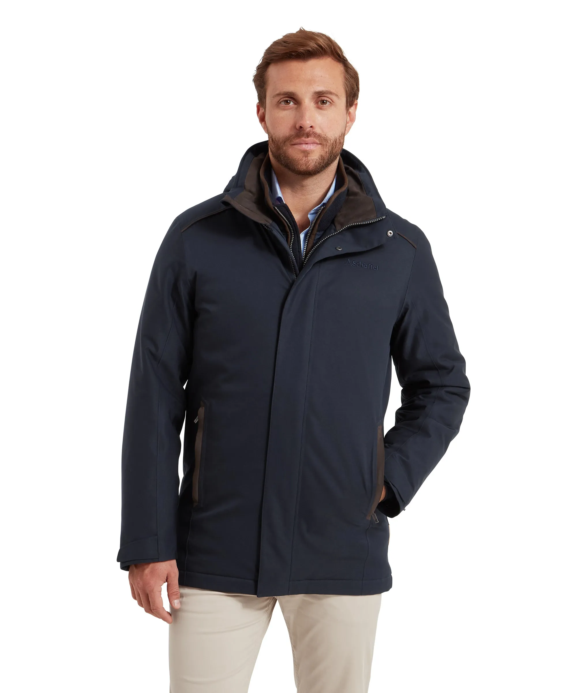 Whitton Waterproof Coat - Navy