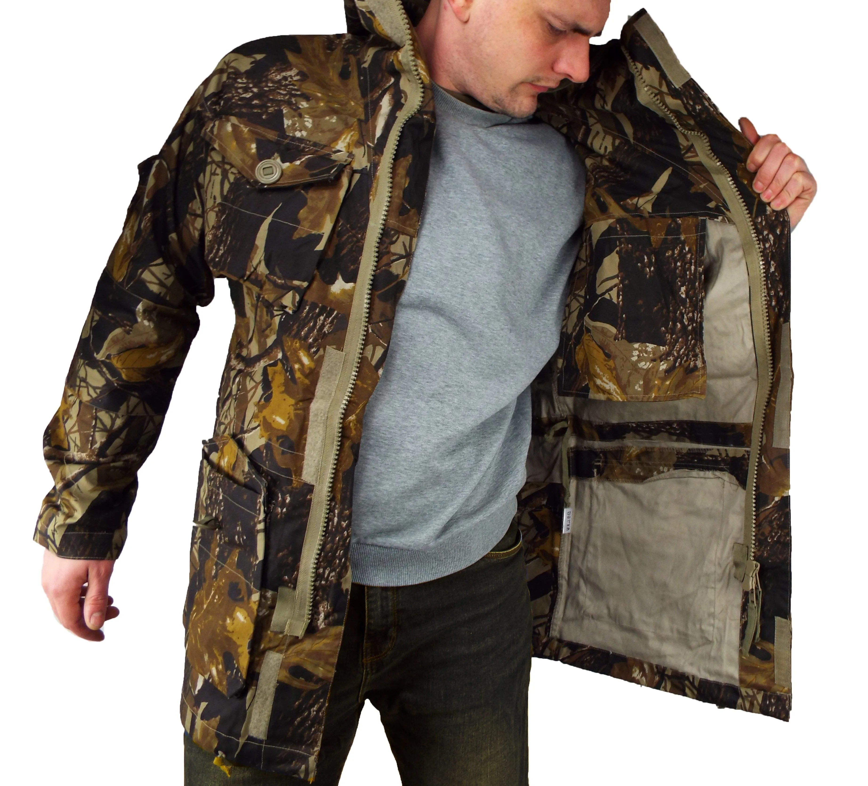 Windproof Smock Jacket - Tree Camouflage - Unissued