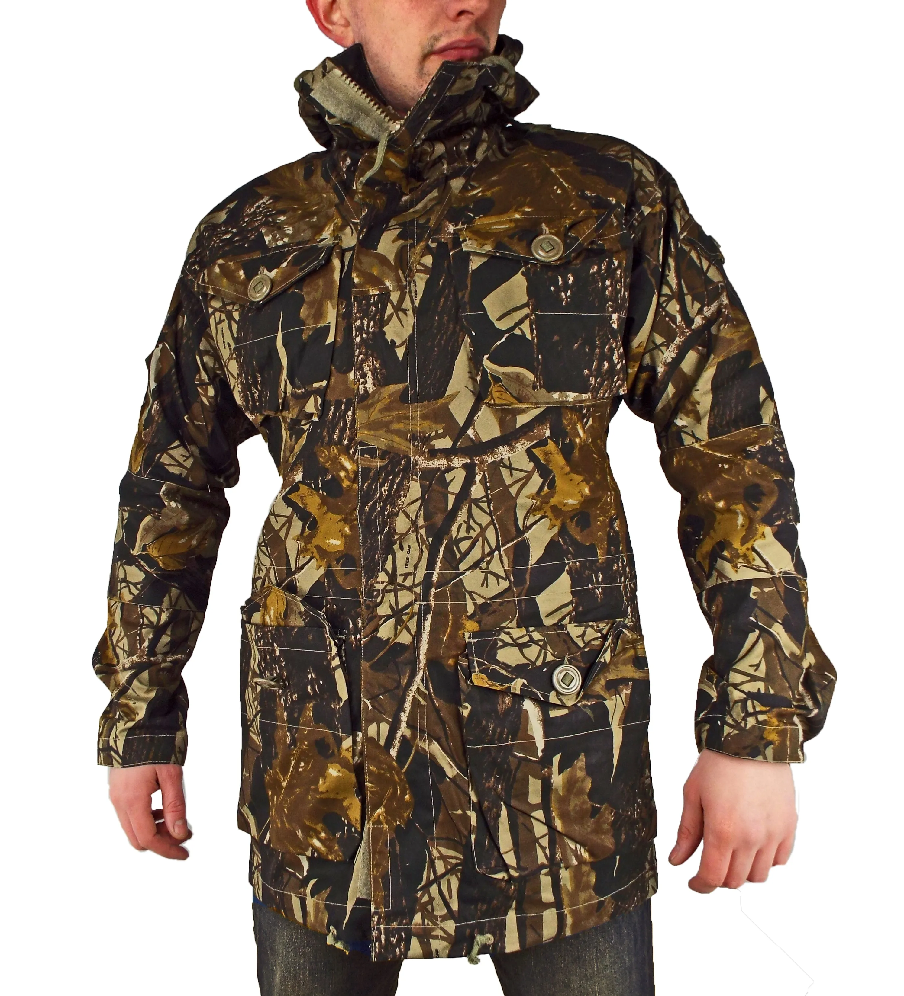 Windproof Smock Jacket - Tree Camouflage - Unissued